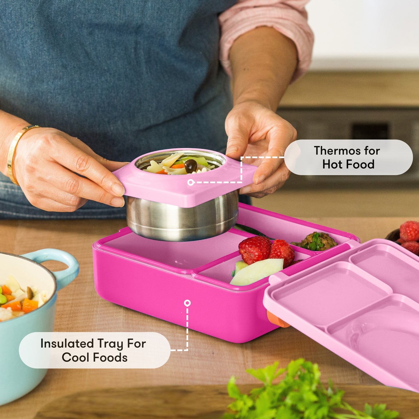 Omielife - OmieBox Bento -Pixie Pink