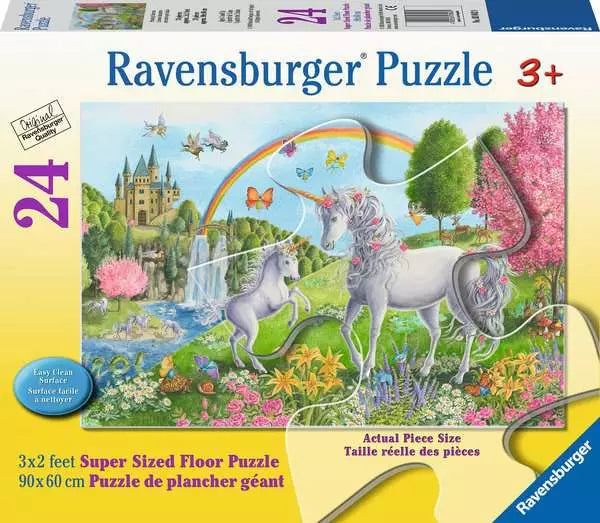 Ravensburger - Prancing Unicorns Floor Puzzle 24pcs