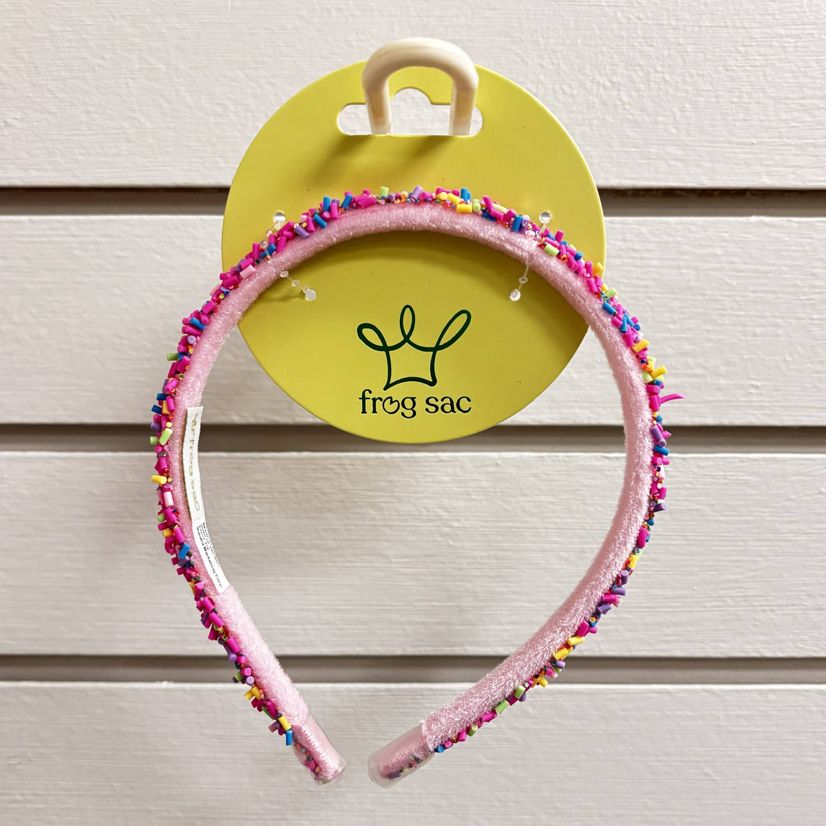 Frog Sac Thin Sprinkle Headband, Non-Slip Hair Accessories for Kids