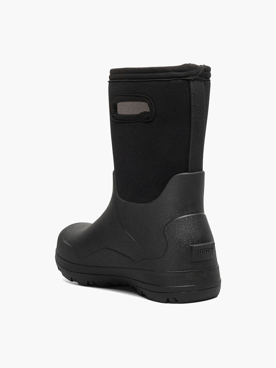 Bogs York Seamless Kids Boots Black