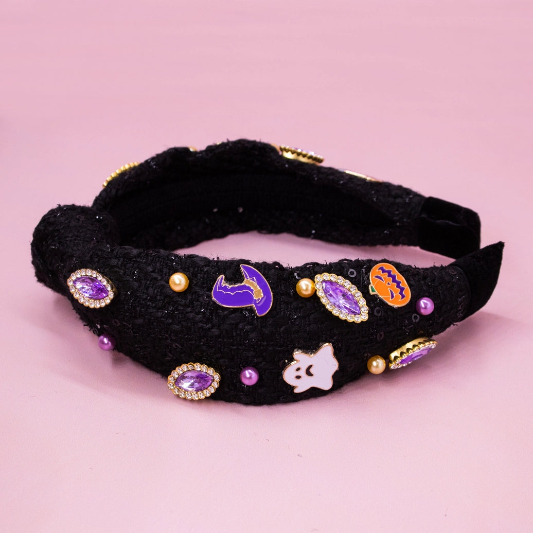 Frog Sac - Halloween Knotted Headband for Girls