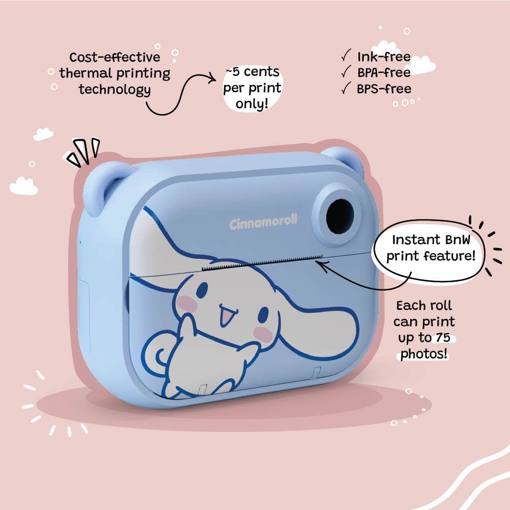 kiimento - Cinnamoroll | Print Camera
