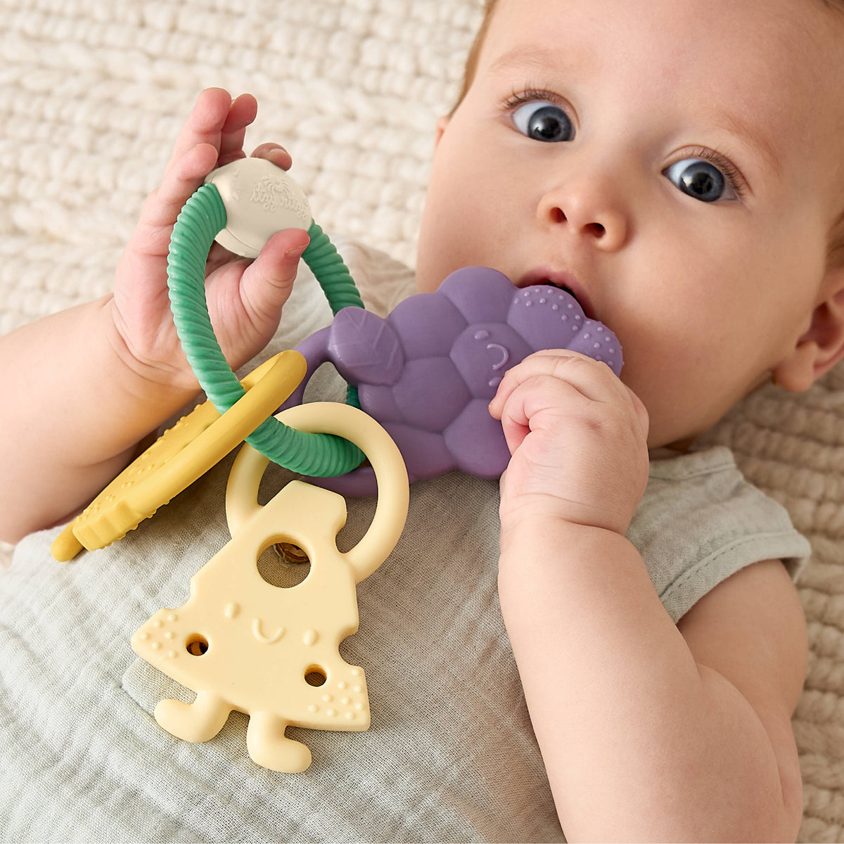 Itzy Ritzy - Itzy Trio Silicone Teether
