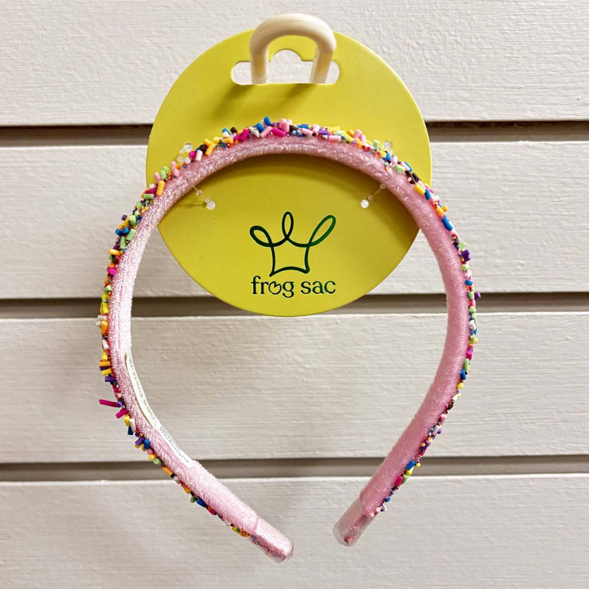 Frog Sac Thin Sprinkle Headband, Non-Slip Hair Accessories for Kids