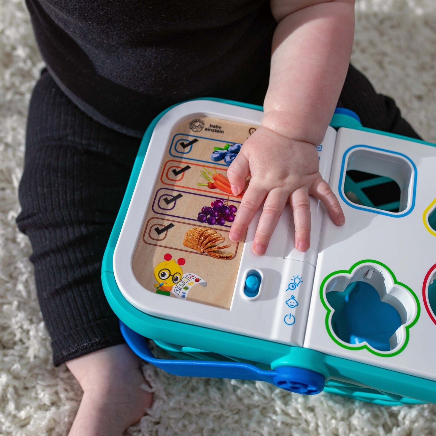 BABY EINSTEIN - HAPE Magic Touch Shopping Basket™ Pretend to Shop Toy