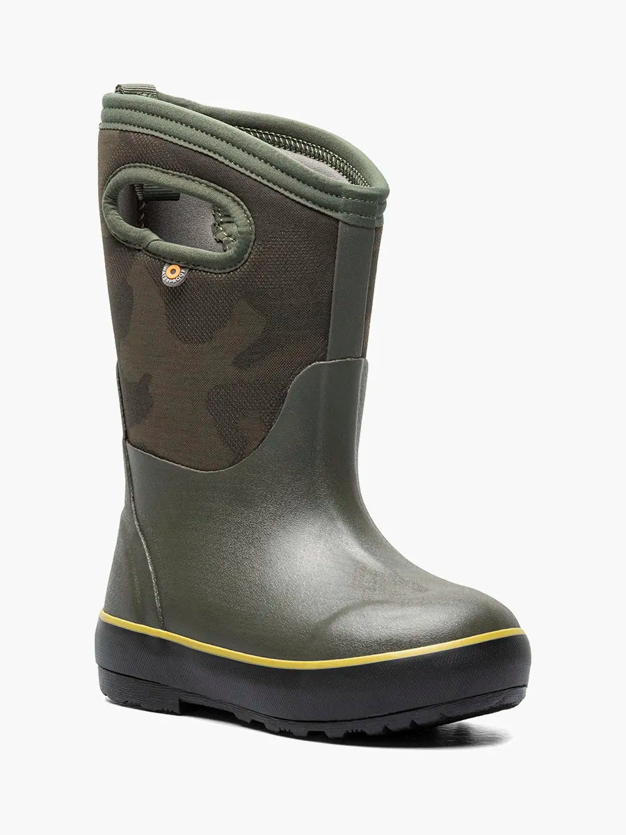 BOGS Kids' Classic Insulated Rain Boot - Tonal Camo — waterproof, insulated, children's boots