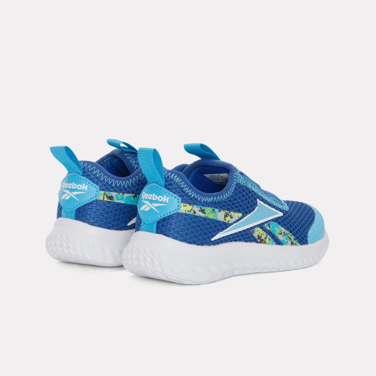 Reebok - Rush Runner Slip-On Shoes – Pre-School - Vectorblue/Futurecyan/Ftwrwhit