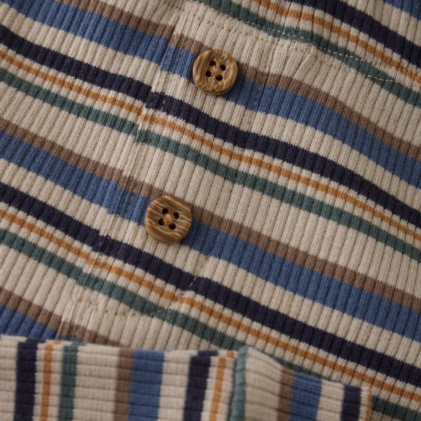 Minymo Striped Ribbed Leggings - 3 Month