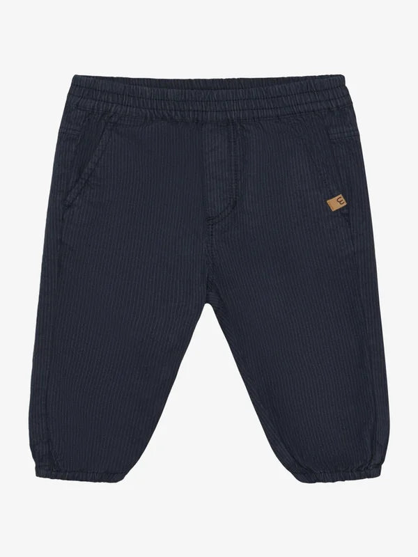 Minymo - Pinstripe Linen Infant Pants