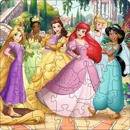 Ravensburger - Wood Enchanting Disney Princesses 44 Pc Puzzle