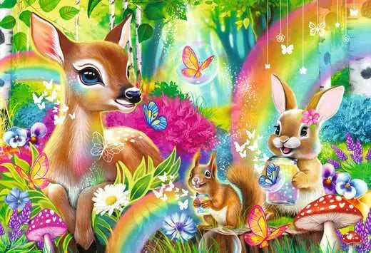 Ravensburger - Lovable Woodland Friends 2x24 Pc Puzzle