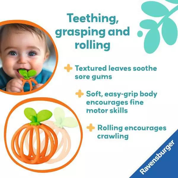Ravensburger - play+ Roll & Chew: Orange