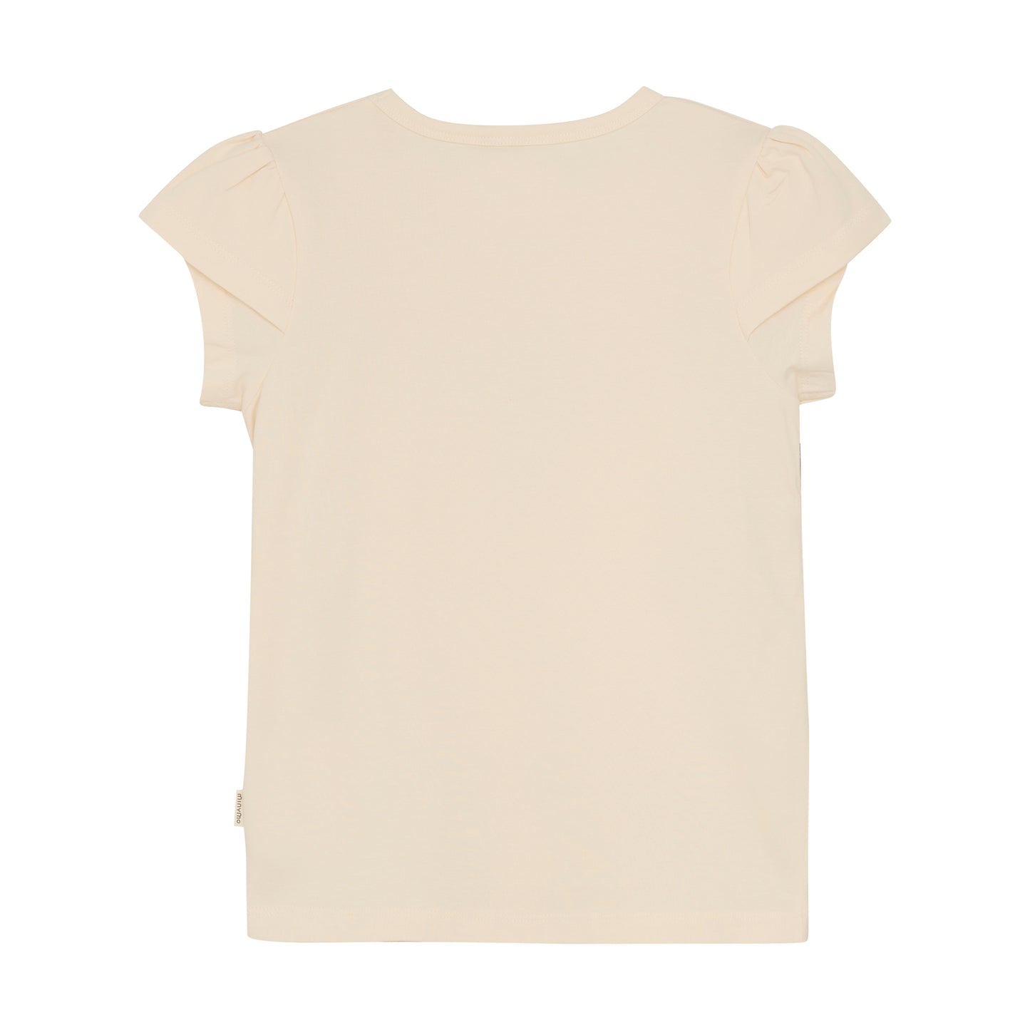 Minymo T-shirt Short Sleeve - Beige - 5Y