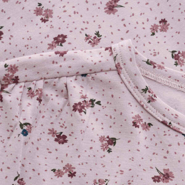 Minyom Floral Design Long Sleeve Shirt - 5Y