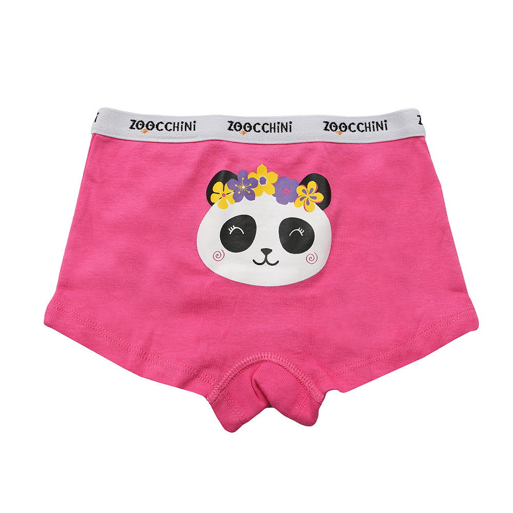 Zoocchini - Kids Organic Hipster Shorts - 3Pc Set - Flower Power