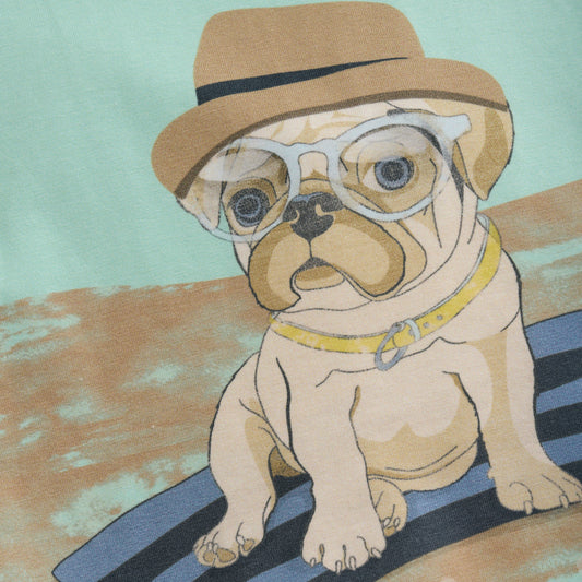 Minymo T-shirt SS - Green - 5Y