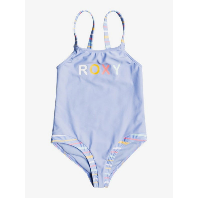 Roxy - Stripy Wave One Piece - 5Y