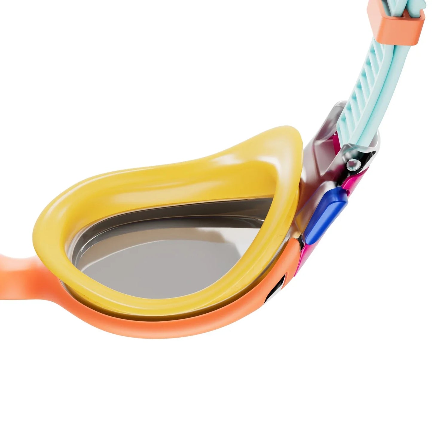 Speedo - Biofuse 2.0 Mirror Junior Swim Goggle - Orange/Blue (6-14Y)