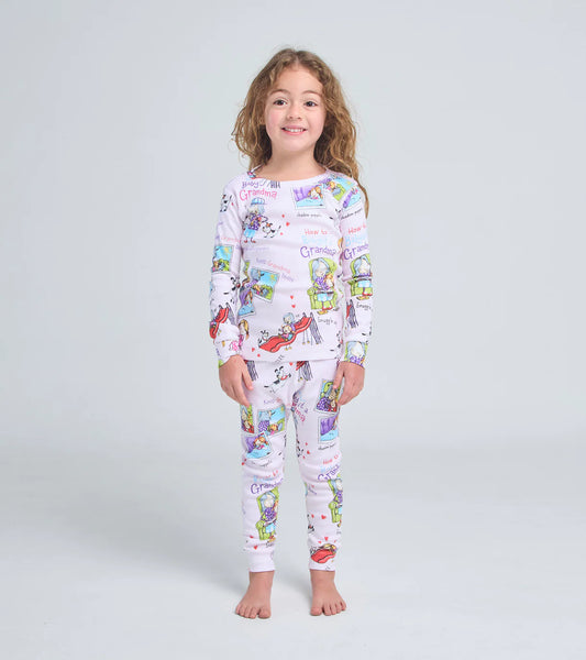 Books to Bed - How To Babysit A Grandma - Flat Pack PJ Set With Book