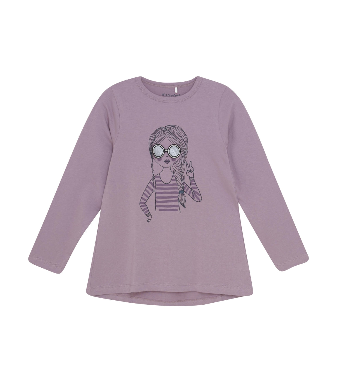 Minymo Blouse Sunglass Girl Pink - 5Y