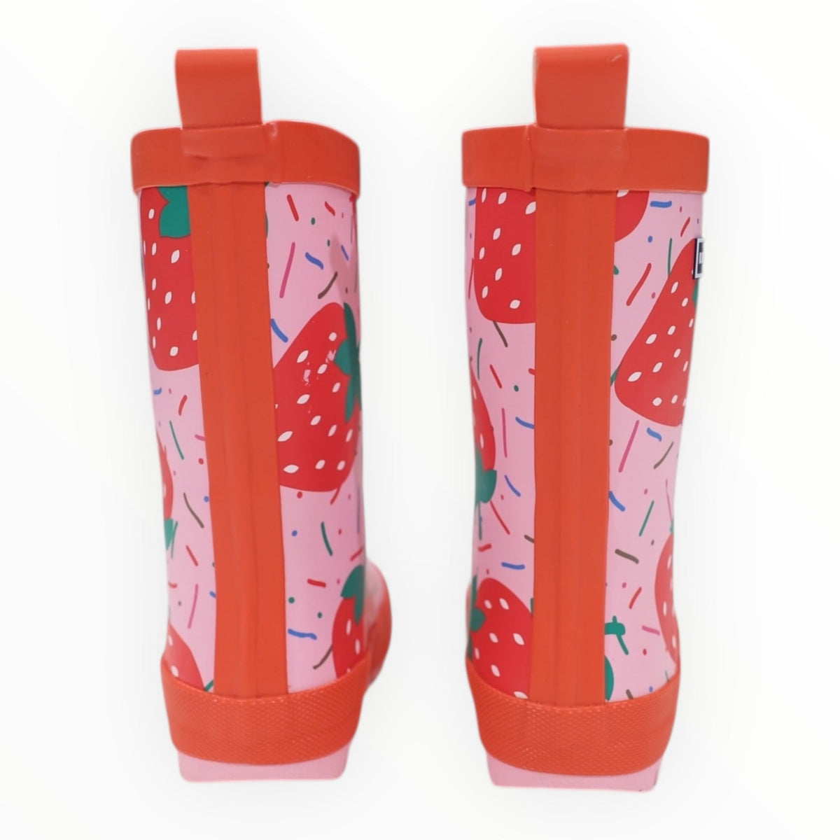 Korango - Bear Printed Gumboot - Charcoal