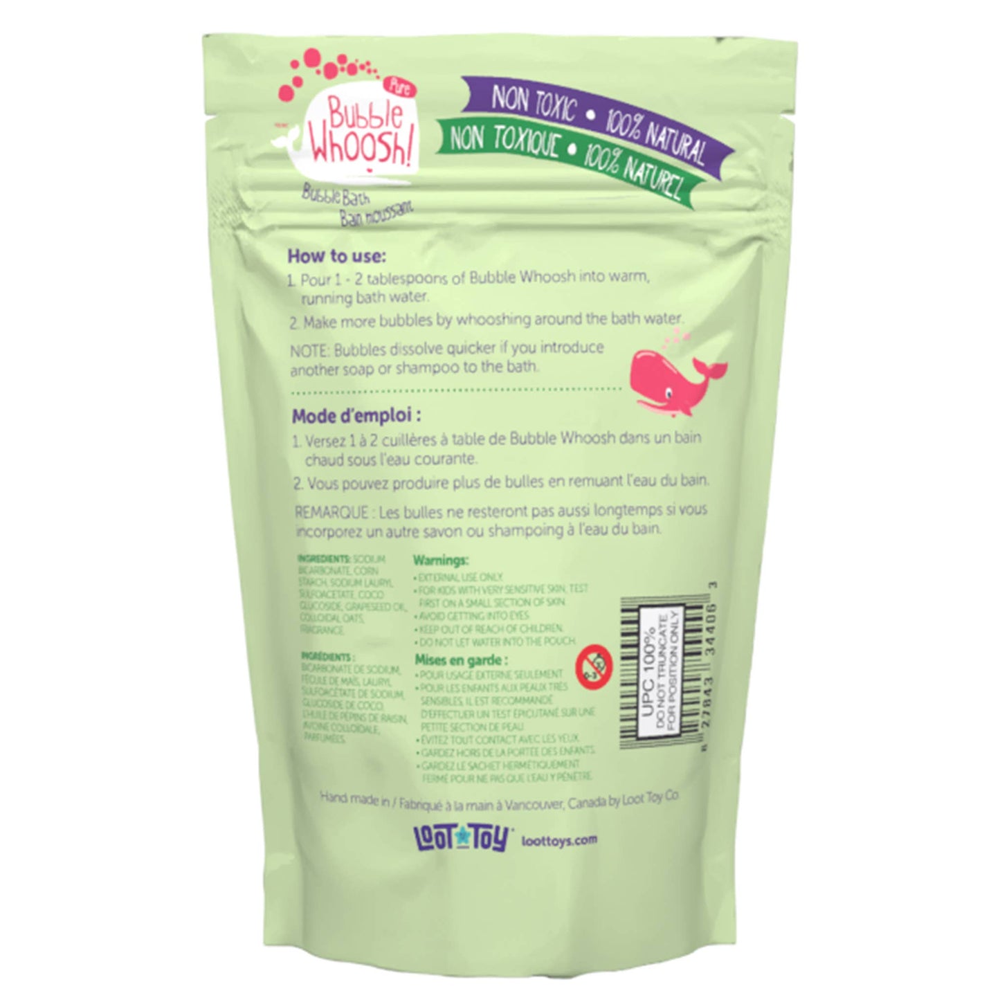 Loot Toy Company - Bubble Whoosh PURE: Citrus