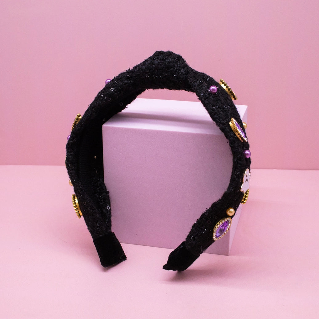 Frog Sac - Halloween Knotted Headband for Girls