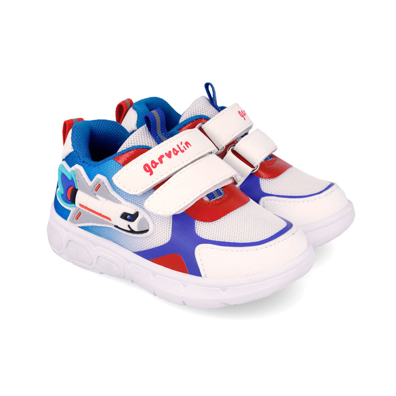 Garvalin Kids Light-Up Running Sneakers White