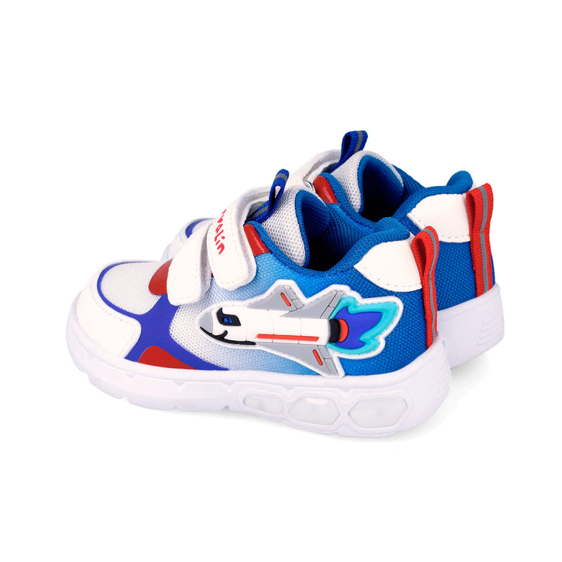 Garvalin Kids Light-Up Running Sneakers White