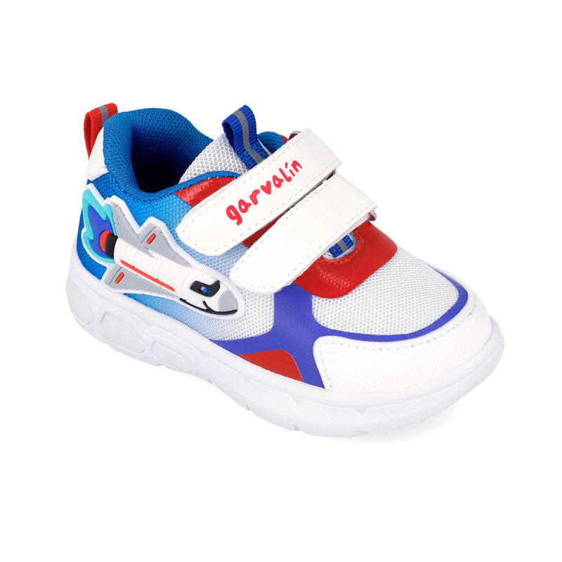 Garvalin Kids Light-Up Running Sneakers White