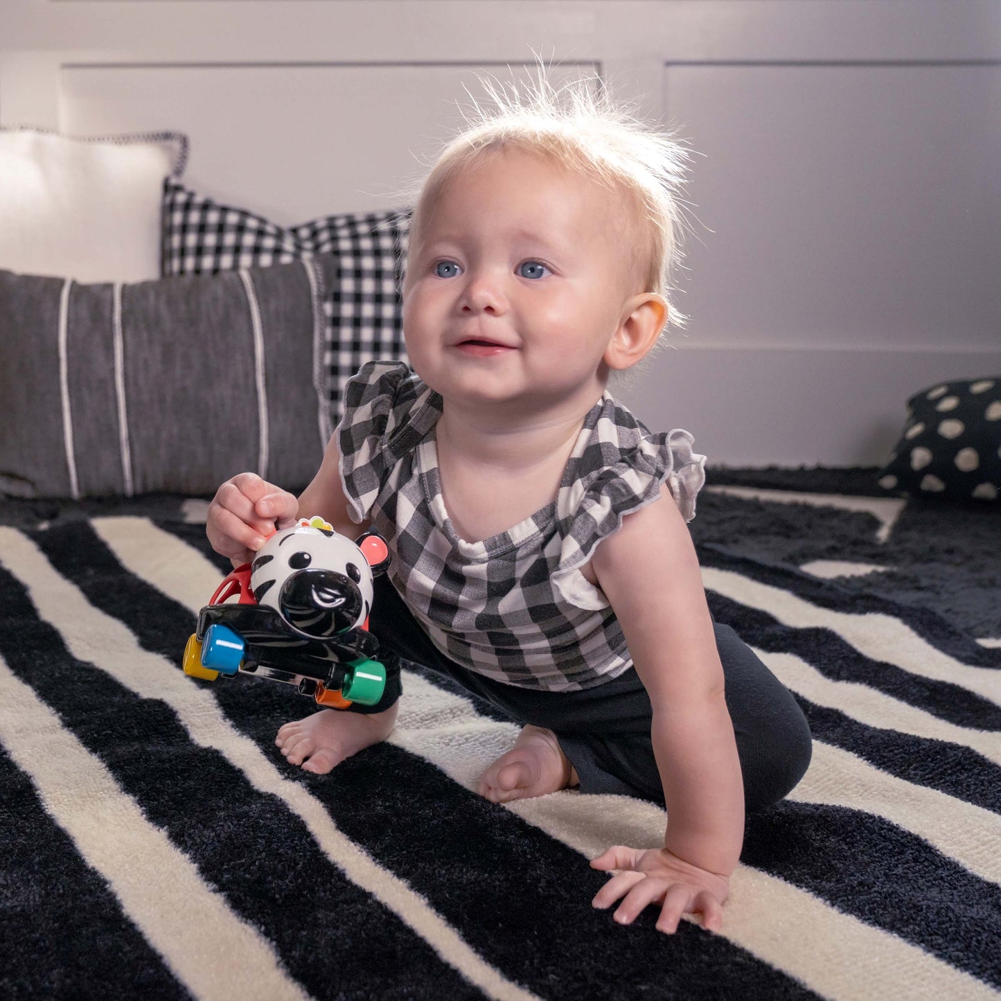 BABY EINSTEIN - Oball Curious Car & Rattle - Zen