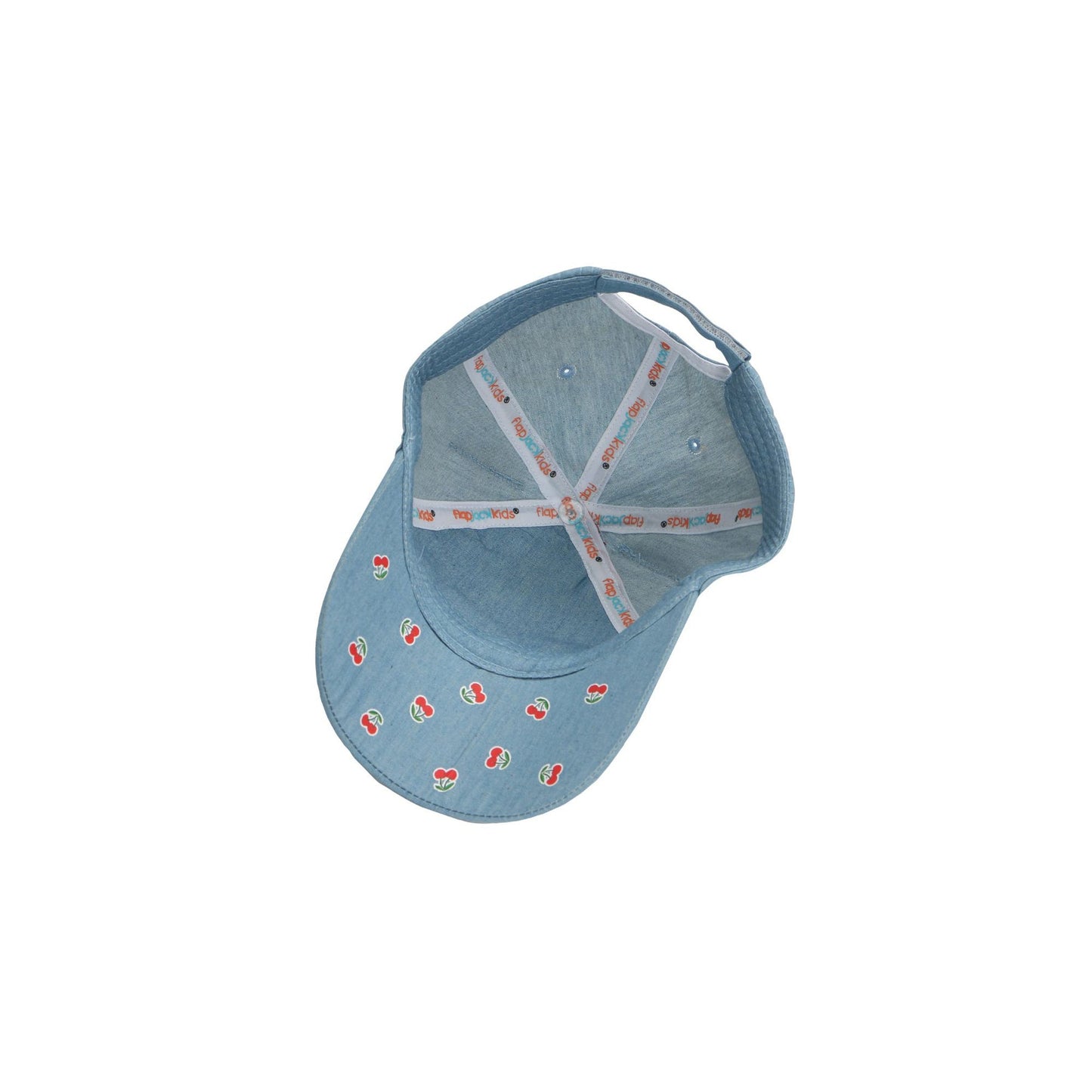 Flapjackkids - Kids Upf50+ 3D Cap - Denim Cat (4-6Y)