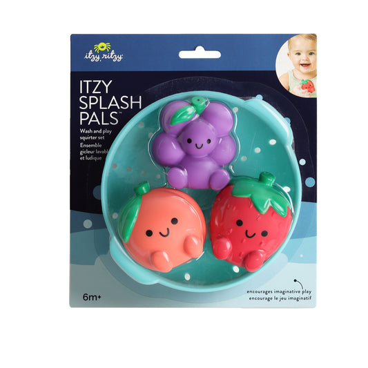 Itzy Ritzy - Itzy Splash Pals - Bath + Water Toy: Fruit Friends