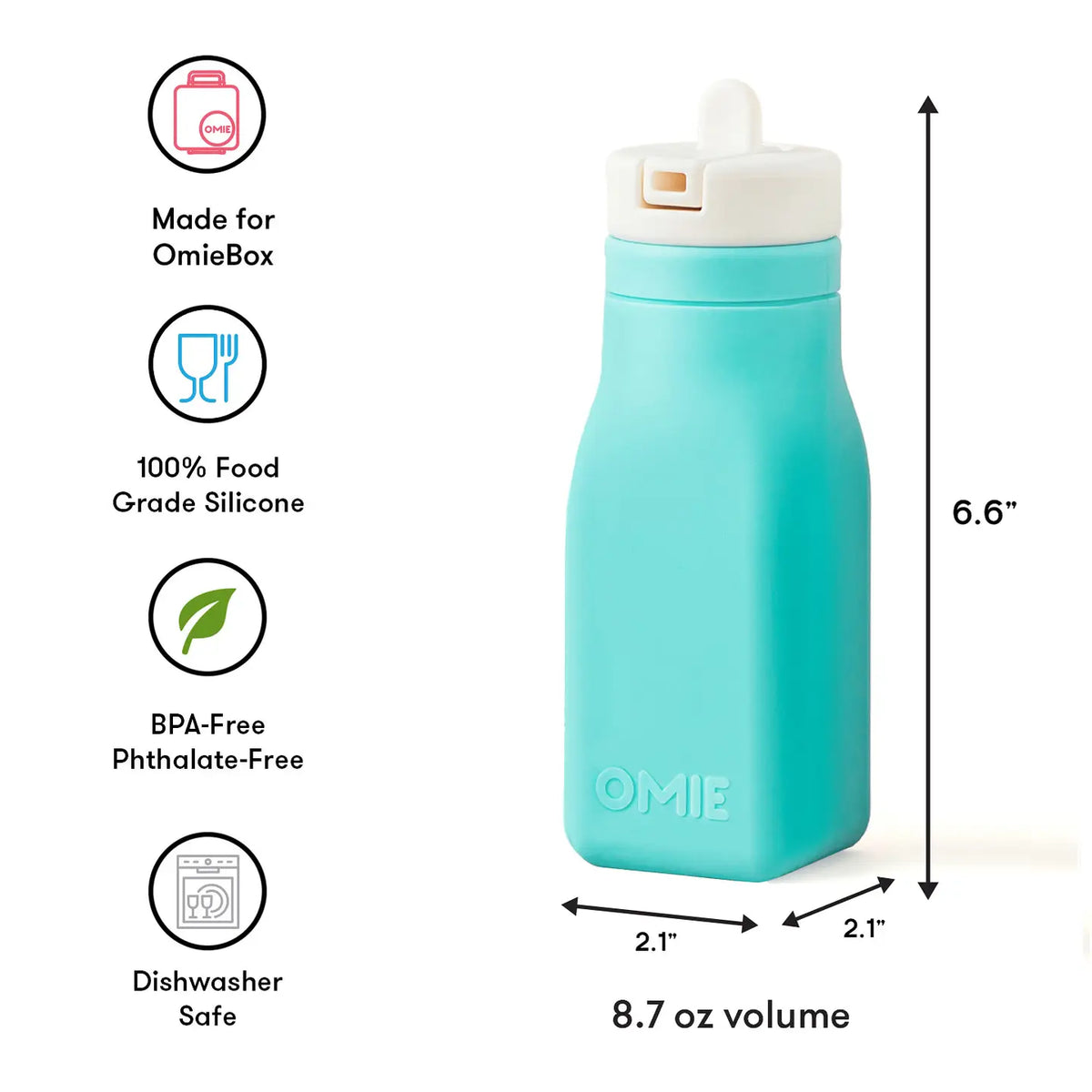 Omielife - OmieBottle - Teal