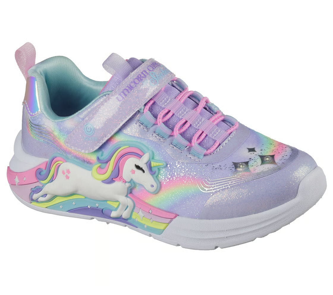 Skechers - S-Lights: Unicorn Chaser Light Up Sneakers