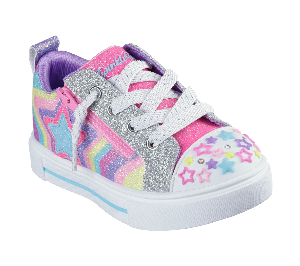 Skechers Twinkle Sparks Cosmic Burst toddler light-up sneaker