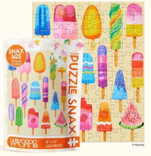 Werkshoppe 100 pc Puzzle Snax Popsicle Party Puzzle