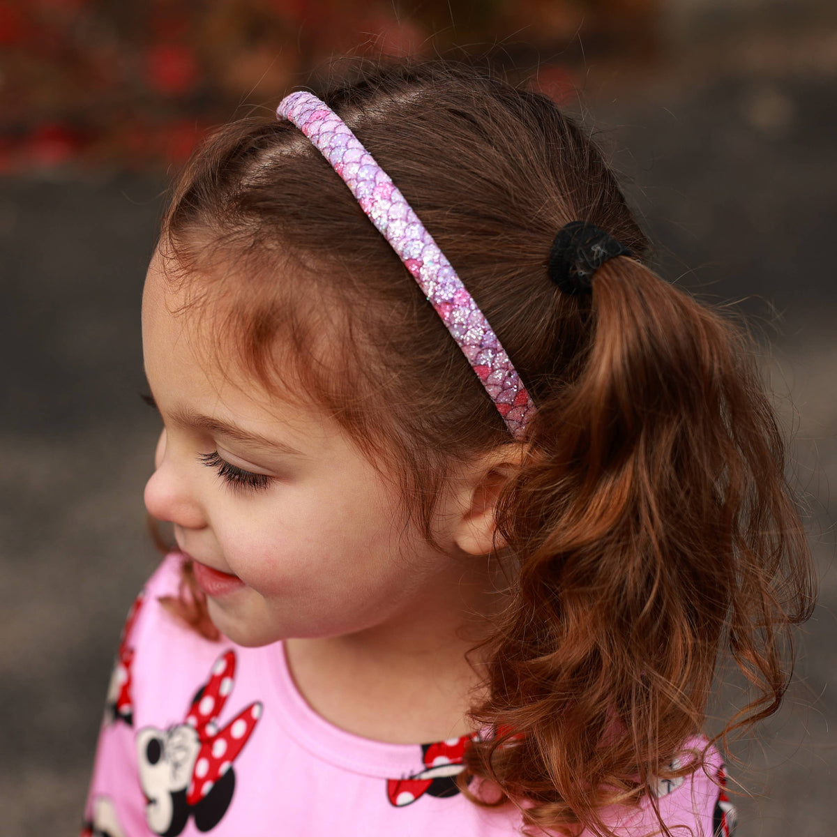 Frog Sac Mermaid Headband, Kids Thin Non-Slip Hair Accessories