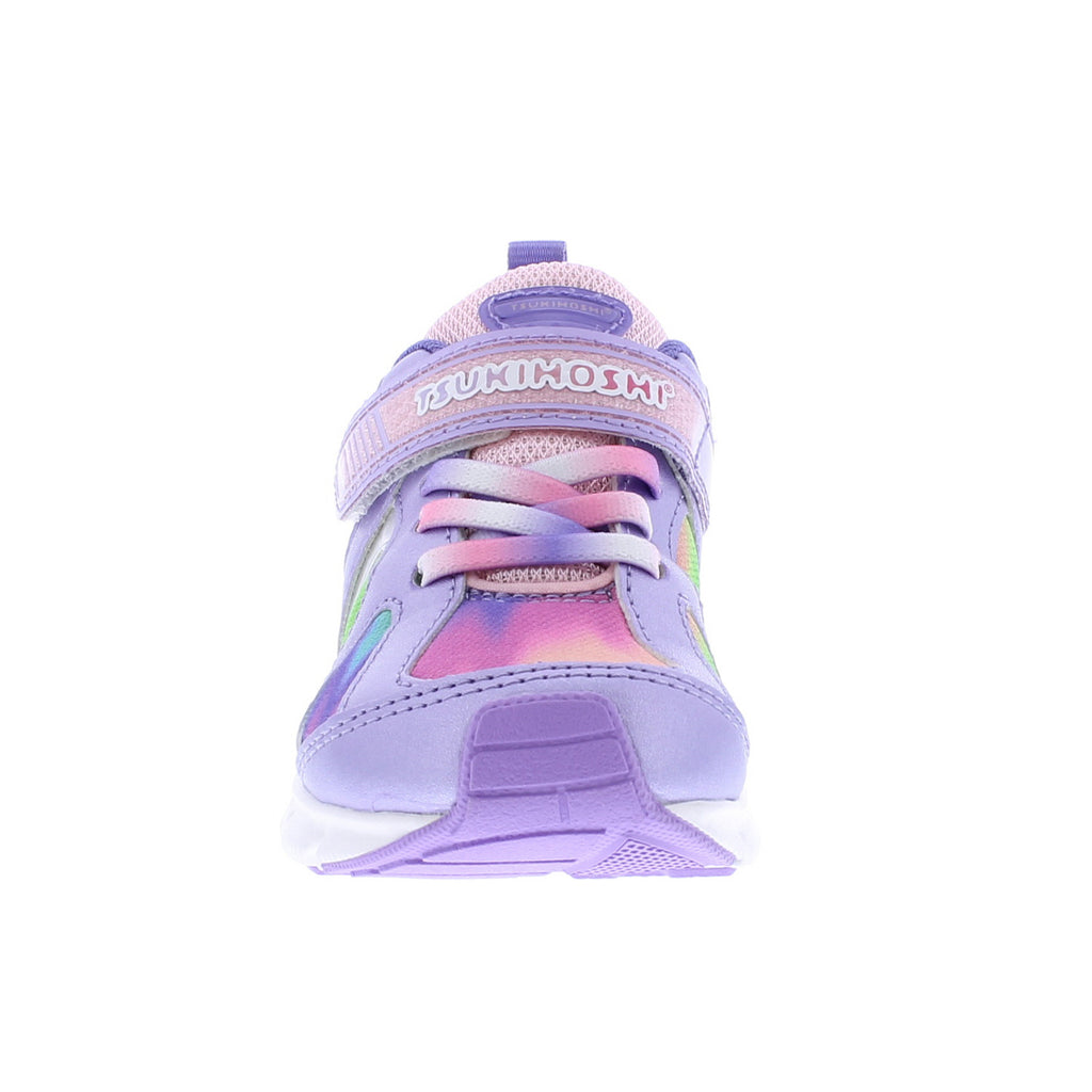 Tsukihoshi Rainbow Children's Sneakers Lavender Multi