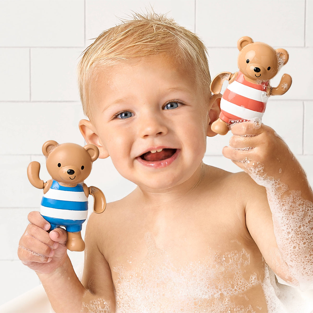 Itzy Ritzy - Teddy Bear Silly Swimmers Bath Toys