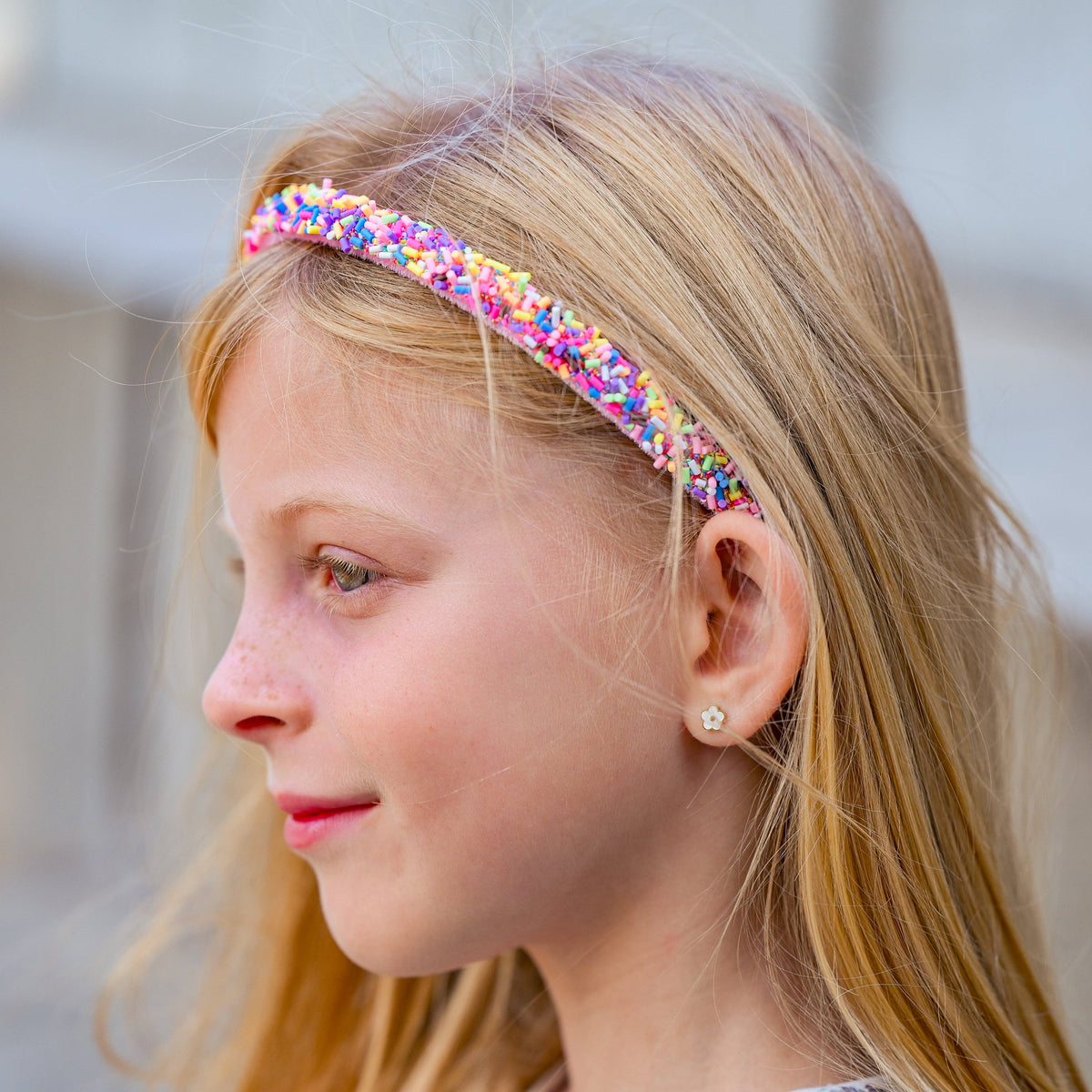 Frog Sac Thin Sprinkle Headband, Non-Slip Hair Accessories for Kids
