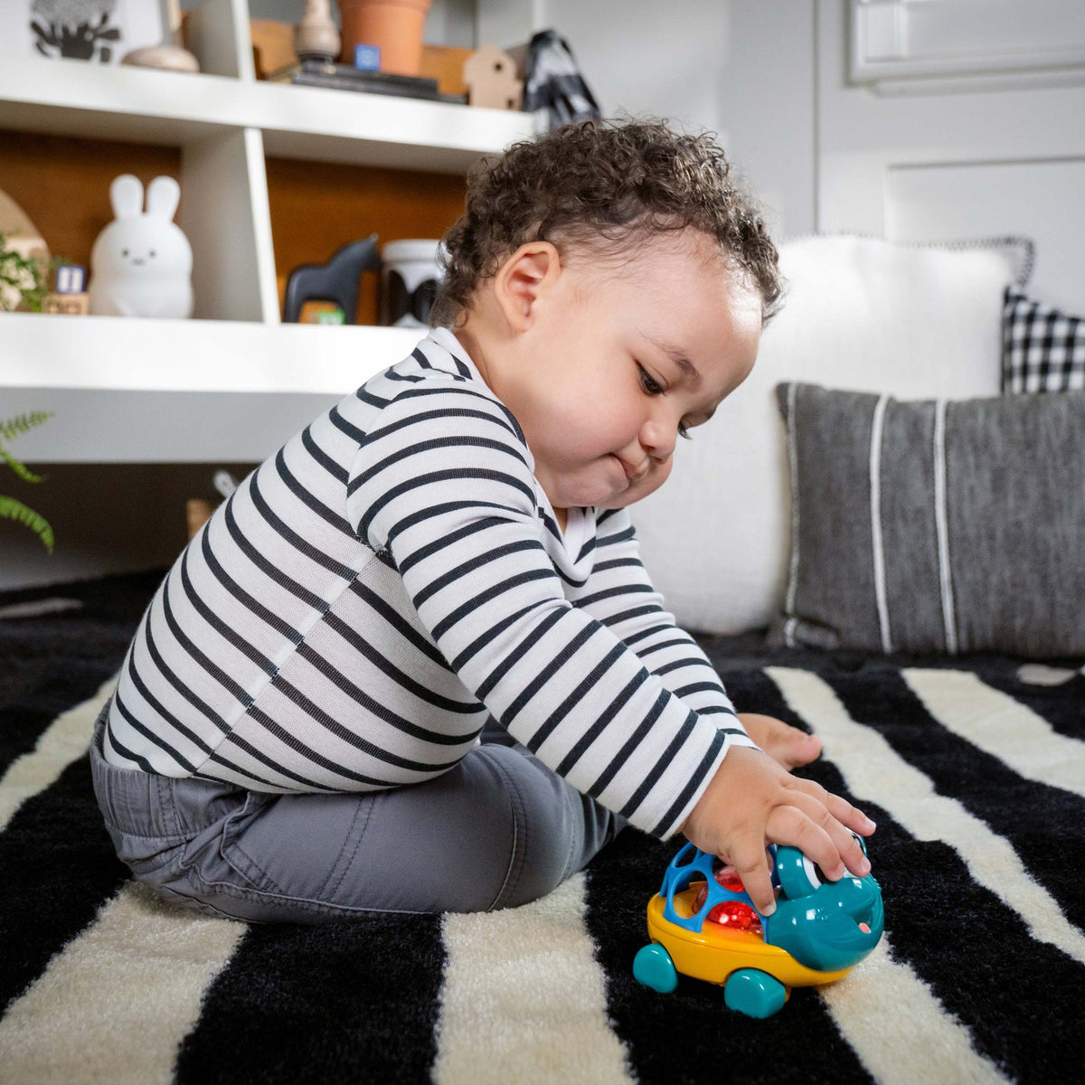 Baby Einstein Oball Curious Car & Rattle - Neptune