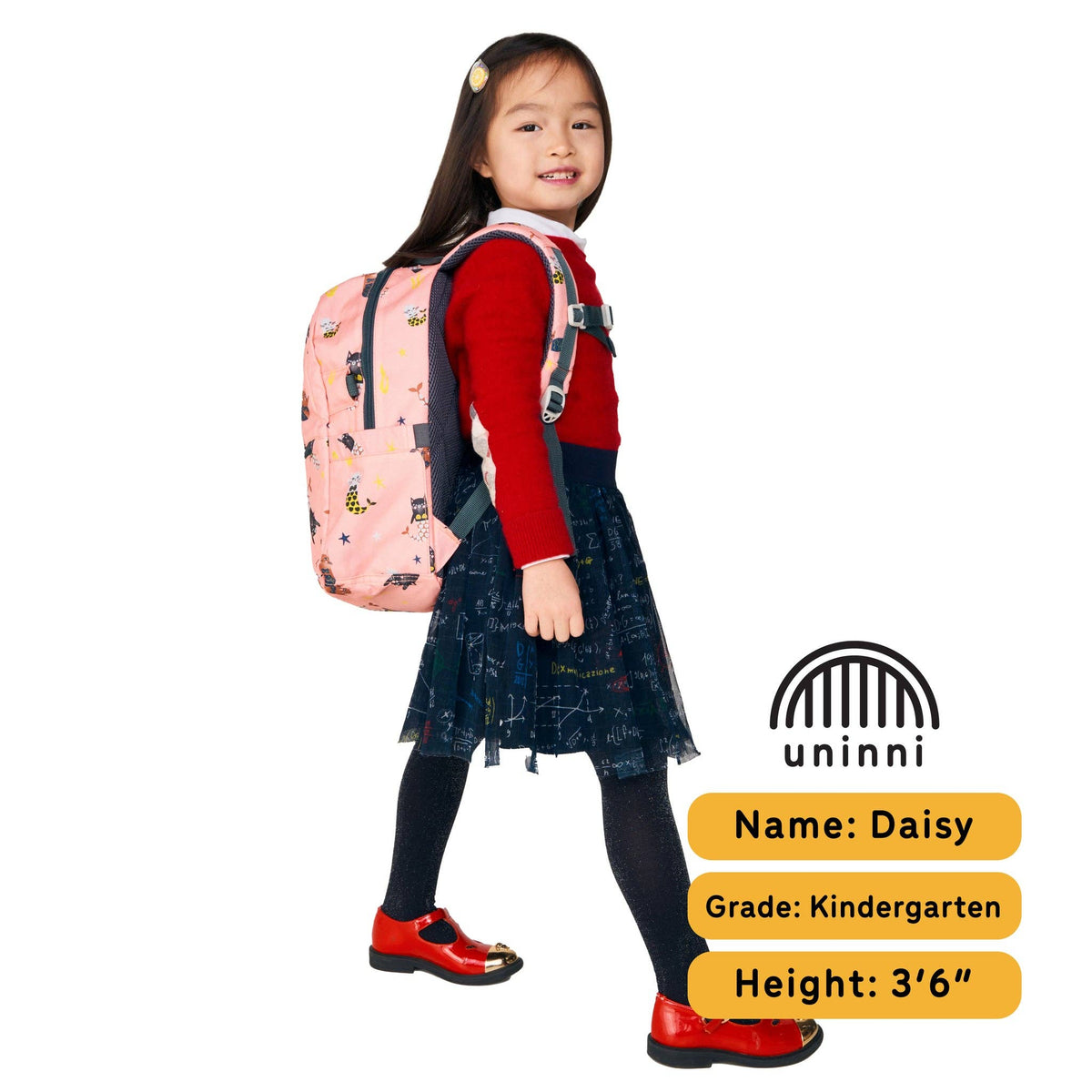 uninni - Ethan Backpack- Swimming Mercats
