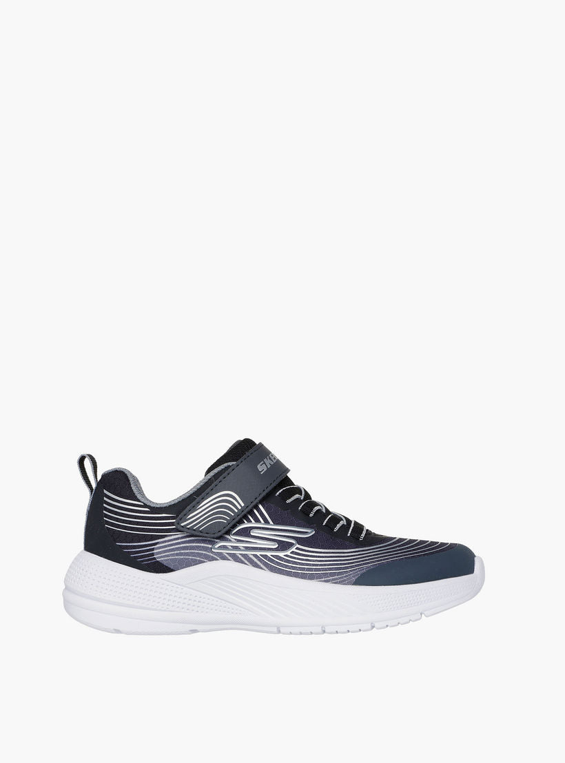 Skechers Microspec Advance Sneakers Black White