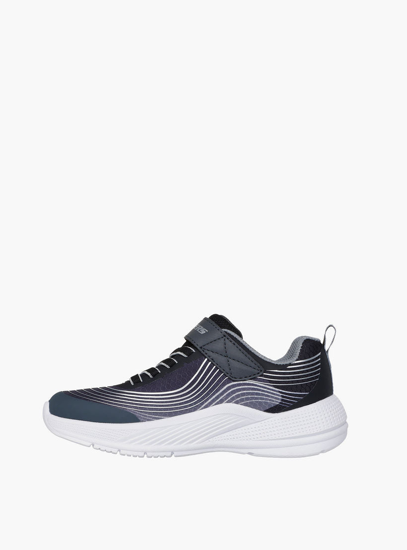 Skechers Microspec Advance Sneakers Black White