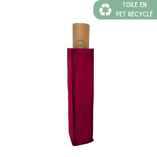 SMATI - Eco-friendly compact automatic umbrella Ruby