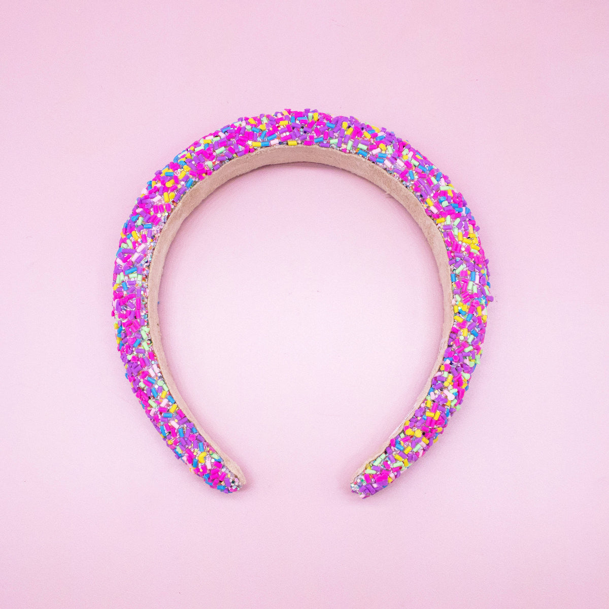 Frog Sac Padded Sprinkles Headband, Confetti Hair Band
