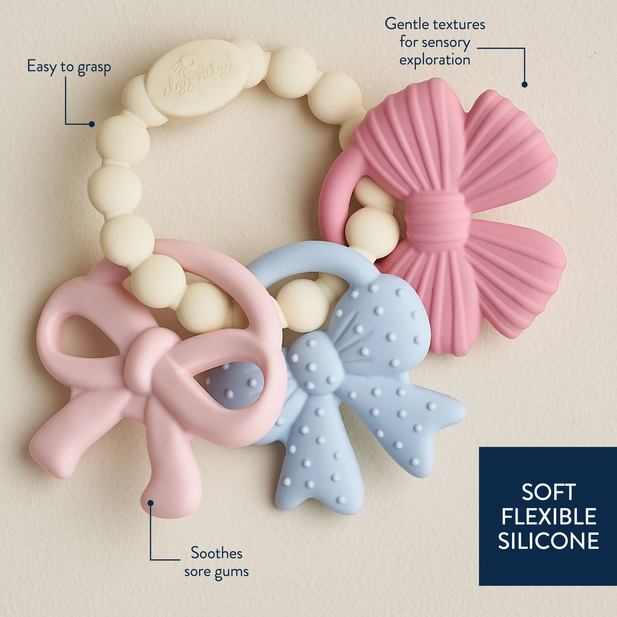 Itzy Ritzy - Itzy Trio Silicone Teether