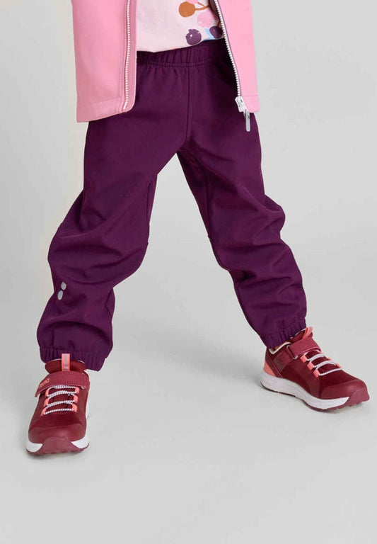 Reima Oikotie - Softshell Pants Fleece Lined - Deep Purple