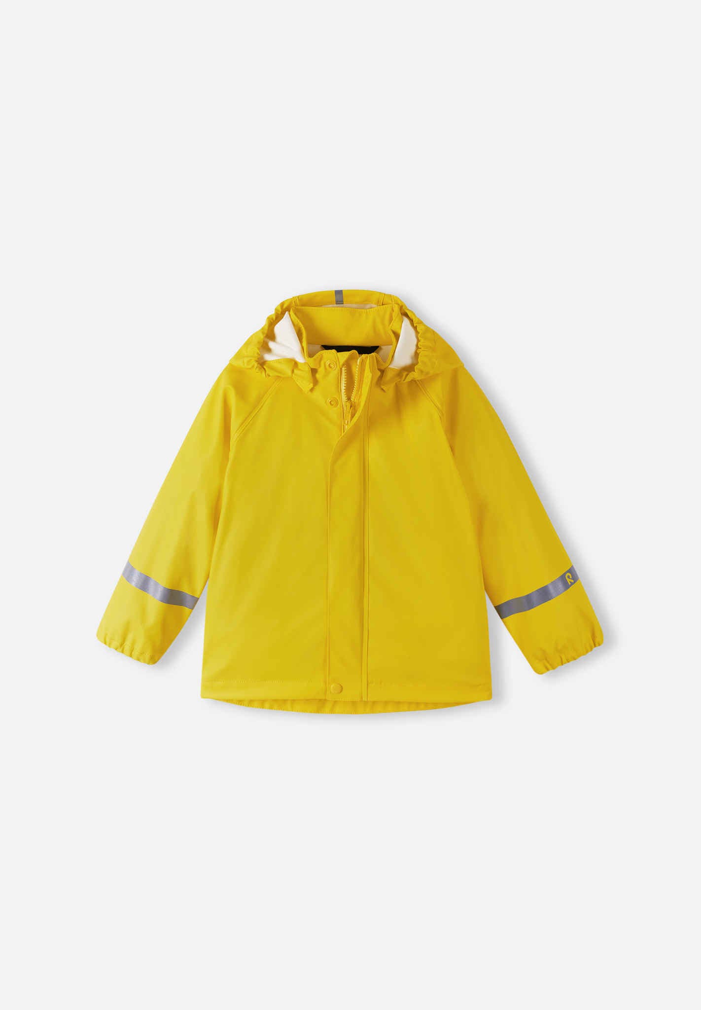Reima - Lampi Waterproof Rubber Rain Jacket - Yellow